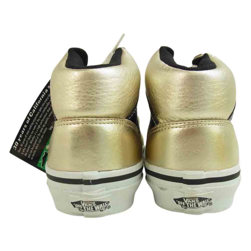 VANS バンズ V42-UA × ユナイテッドアローズ 別注 MT.EDITION マウンテン エディション スニーカー ゴールド系 US 6.5【美品】【中古】