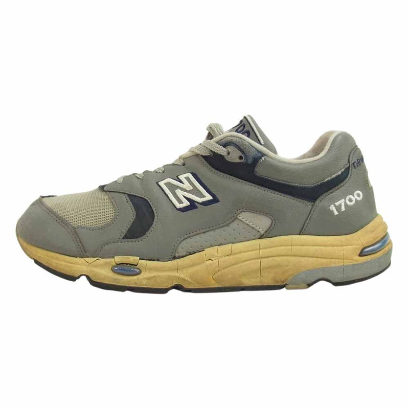 NEW BALANCE ニューバランス 観賞用 M1700GR ローカットスニーカー　 グレー系 US11 2E【中古】