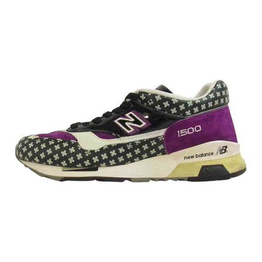 NEW BALANCE ニューバランス 【観賞用】英国製 M1500PIC Colette × La MJC コレット スニーカー ブラック系 US7【中古】