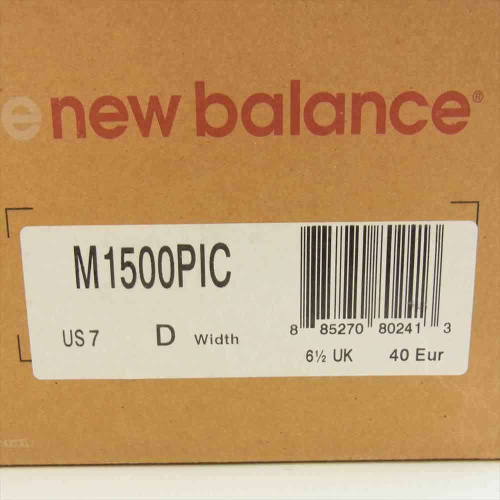 NEW BALANCE ニューバランス 【観賞用】英国製 M1500PIC Colette × La MJC コレット スニーカー ブラック系 US7【中古】