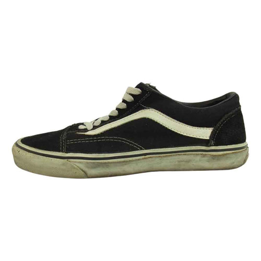 VANS バンズ 90s USA製 OLD SKOOL オールドスクール スニーカー ブラック系 9 1/2【中古】