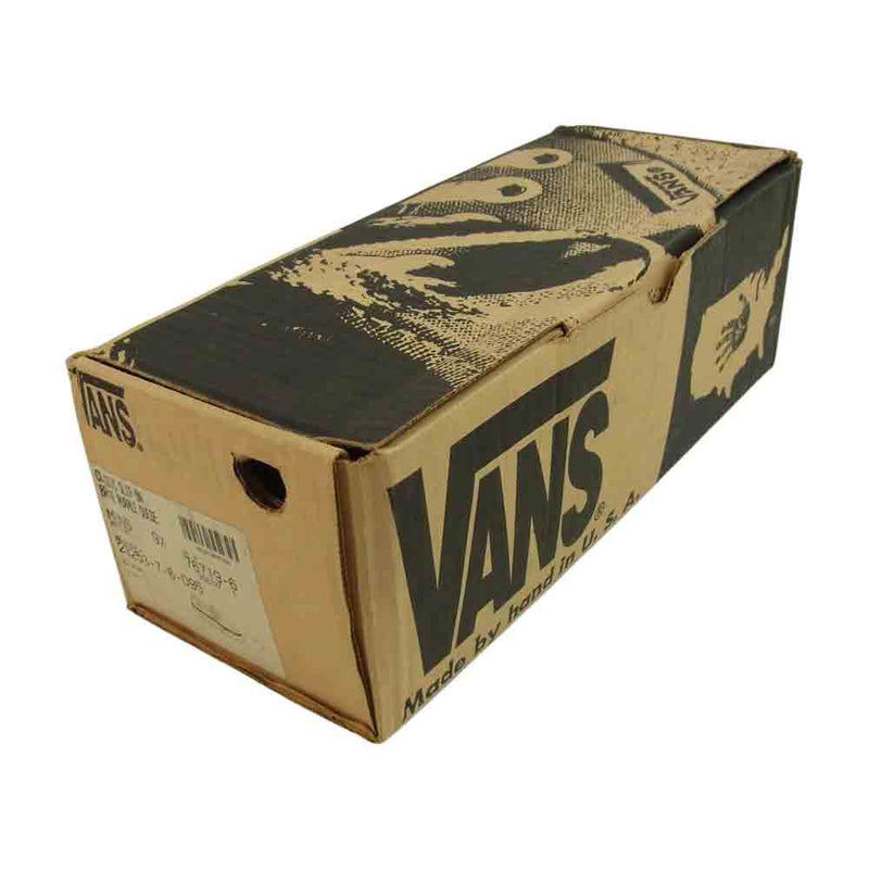 VANS バンズ 90s USA製 OLD SKOOL オールドスクール スニーカー ブラック系 9 1/2【中古】