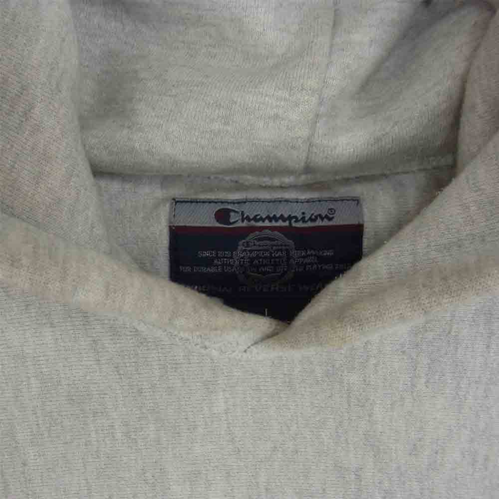 Champion チャンピオン 00s REVERSE WEAVE リバースウィーブ パーカー グレー系 L【中古】