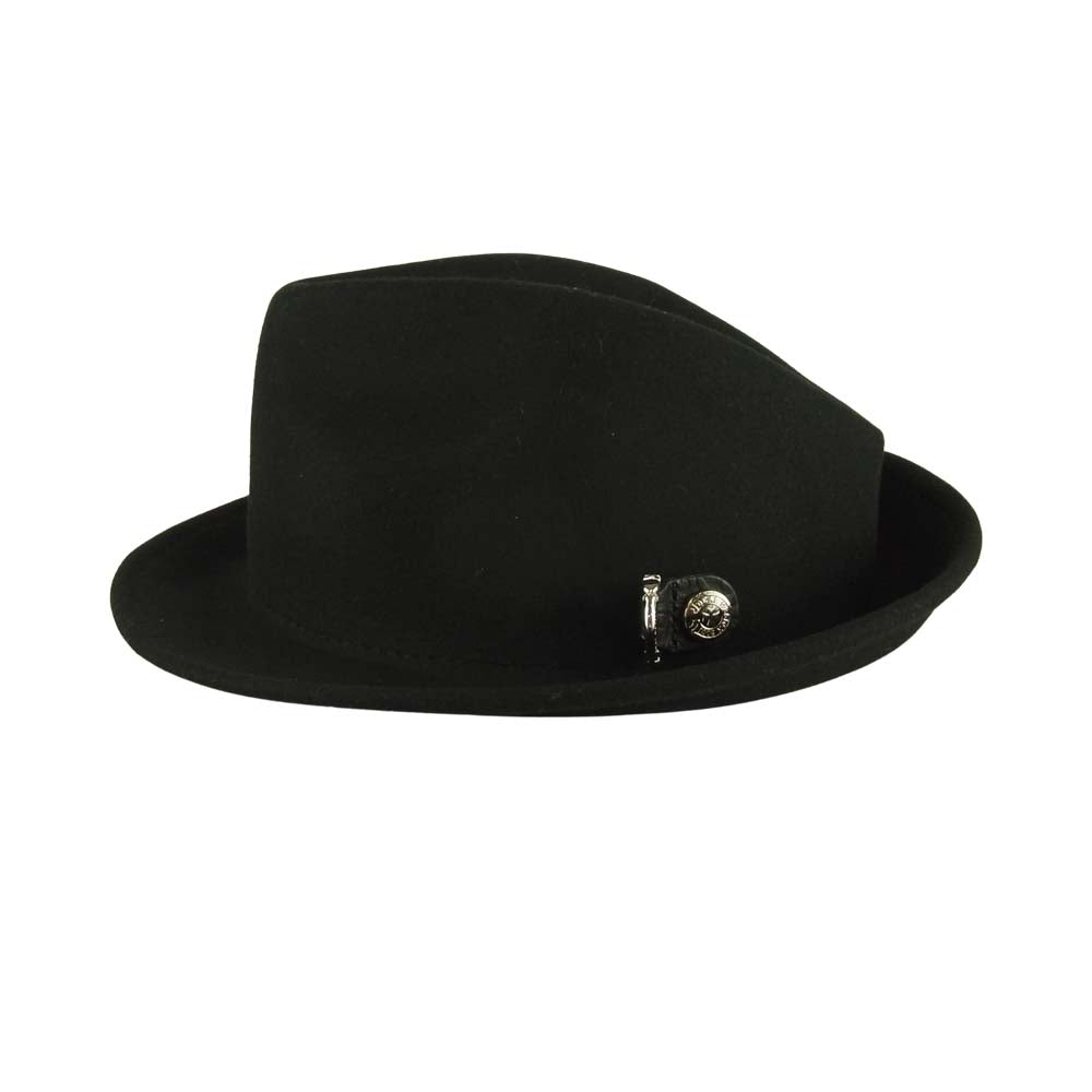 DEAL DESIGN ディールデザイン Dカン付き ウール ハット ブラック系【極上美品】【中古】