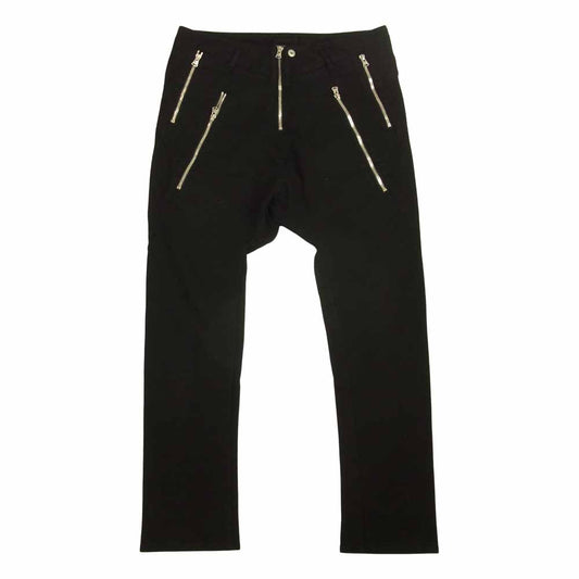 ISAMUKATAYAMA BACKLASH イサムカタヤマバックラッシュ × incarnation インカーネーション in-1948-05 13oz Stretch Denim デニム サルエル パンツ ブラック系 M【中古】