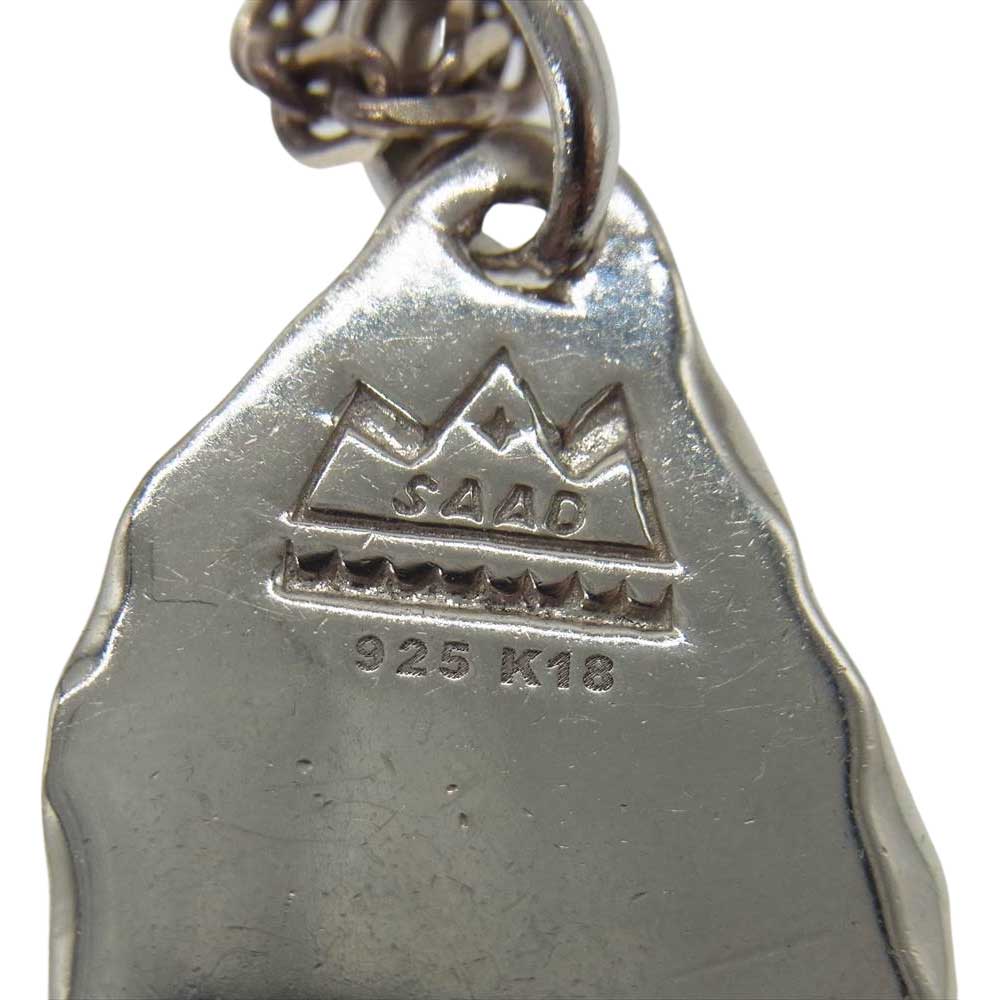 SAAD サード 太陽神 タタキ ネックレス【中古】