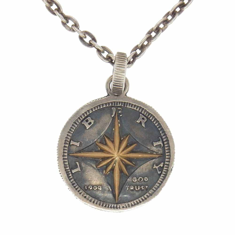 SAAD サード 太陽神 コイン ネックレス【中古】