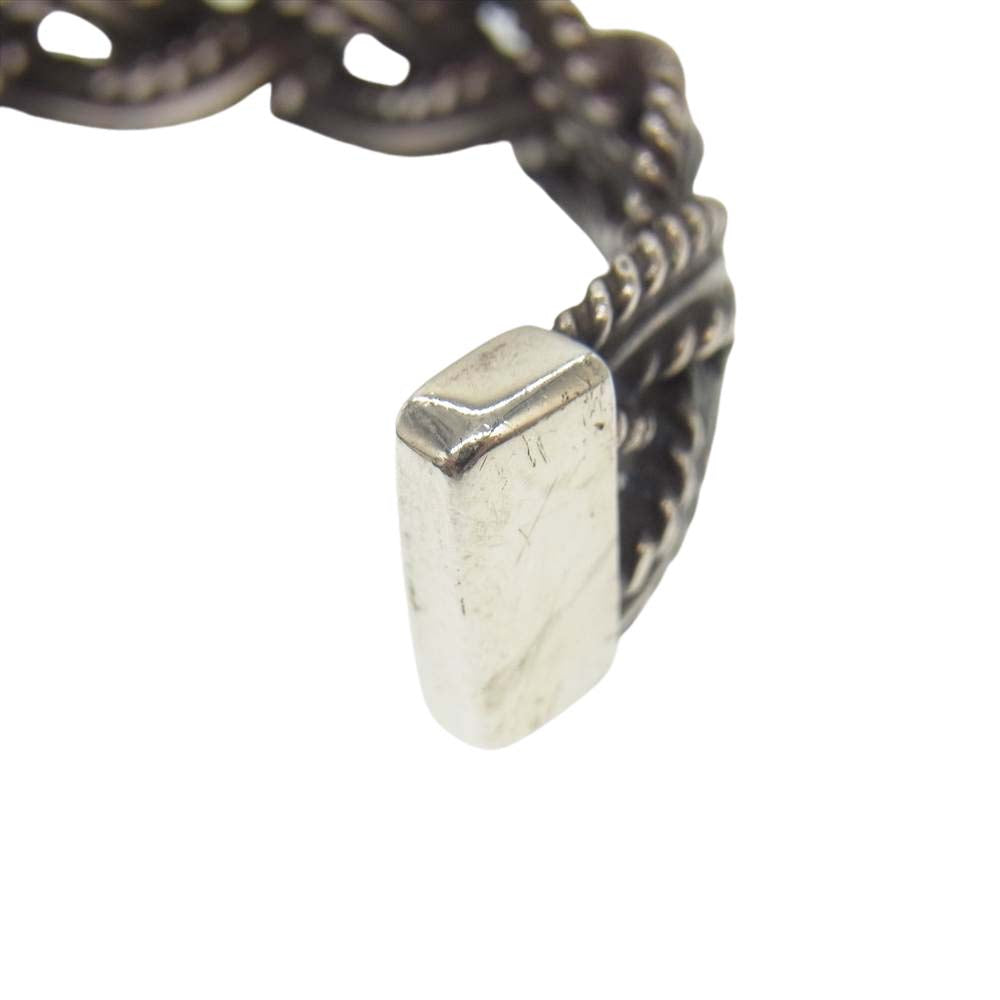 NUMBER(N)INE ナンバーナイン JAME HOME MADE ジャムホームメイド ブレイディング バングル シルバー系【中古】