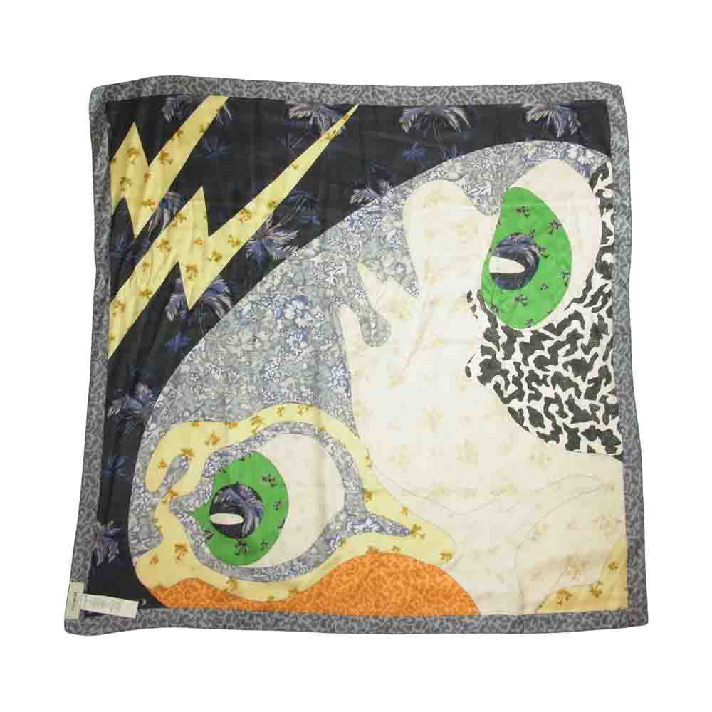COACH コーチ スカーフストール シルク  マルチカラー系【中古】