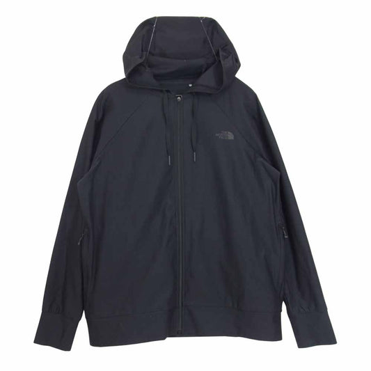THE NORTH FACE ノースフェイス NTW61992 Climb Free Hoodie クライムフリーフーディ  ネイビー系 L【中古】