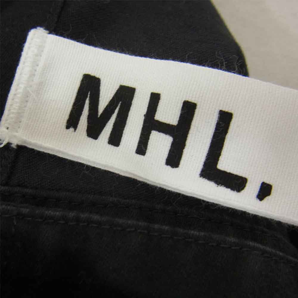 MARGARET HOWELL マーガレットハウエル 595-0258502 M.H.L LIGHT COTTON MOLESKIN モールスキン ワンピース ブラック系 1【中古】
