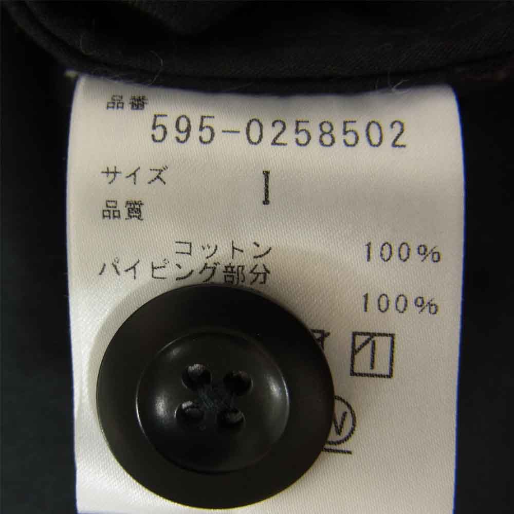 MARGARET HOWELL マーガレットハウエル 595-0258502 M.H.L LIGHT COTTON MOLESKIN モールスキン ワンピース ブラック系 1【中古】
