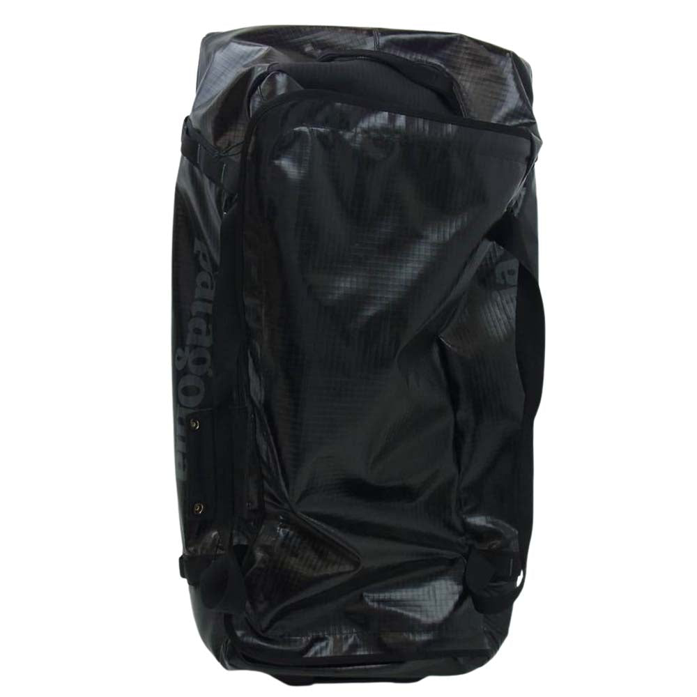 patagonia パタゴニア 49387 BLACK HOLE WHEELED DUFFEL ブラックホール ウィールド ダッフル 2WAY 撥水 100L バッグ スーツケース キャリーバッグ ブラック系【中古】