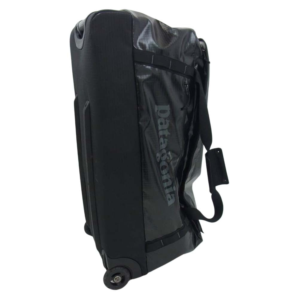 patagonia パタゴニア 49387 BLACK HOLE WHEELED DUFFEL ブラックホール ウィールド ダッフル 2WAY 撥水 100L バッグ スーツケース キャリーバッグ ブラック系【中古】