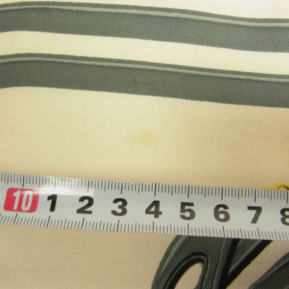 HERMES エルメス  BRIDES de GALA ブリッドドゥガラ シルク スカーフ レッド系【中古】