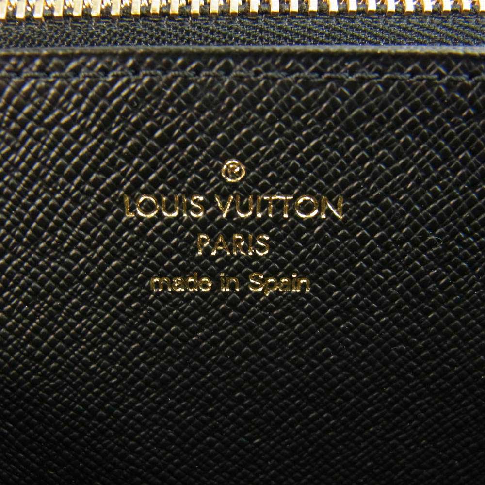 LOUIS VUITTON ルイ・ヴィトン M69353  モノグラム ジャイアント リバース ジッピー ウォレット ブラウン系【中古】