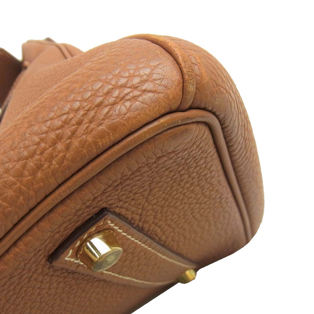 HERMES エルメス バーキン35 トゴ ゴールド ゴールド金具 □I ブラウン系【中古】