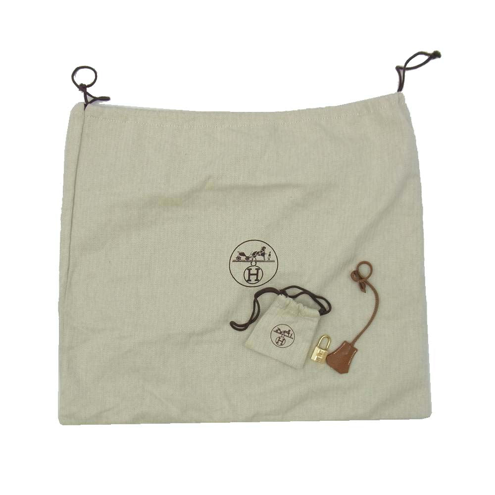 HERMES エルメス バーキン35 トゴ ゴールド ゴールド金具 □I ブラウン系【中古】