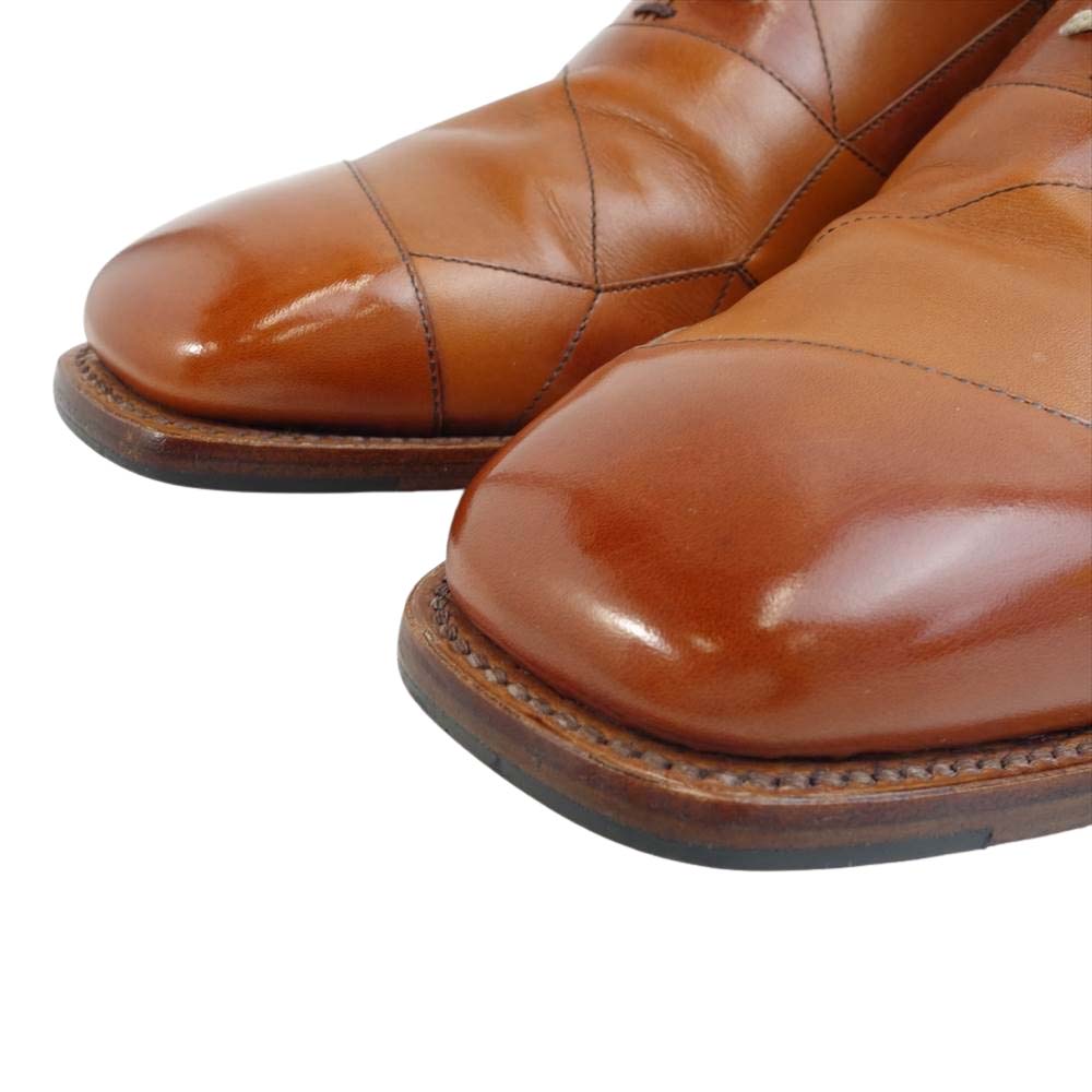 SCOTCH GRAIN スコッチグレイン ST634 スパイダー チャッカブーツ レザーシューズ 27cmEE ブラウン系 27cm【中古】