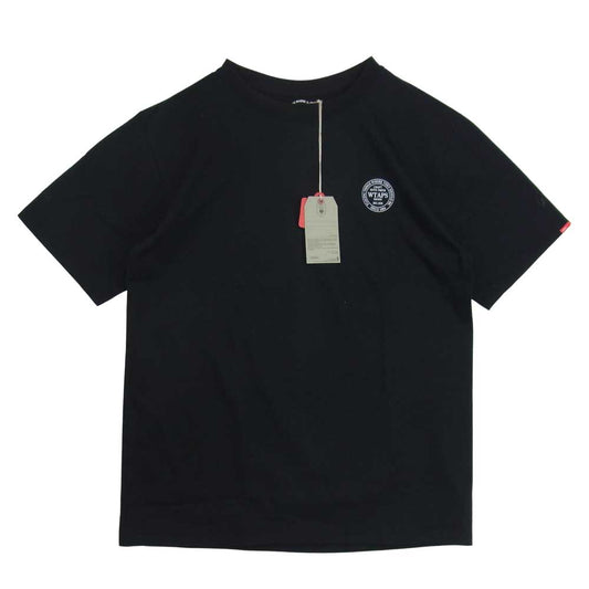 WTAPS ダブルタップス SCREEN TEE サークル ロゴ 半袖 Tシャツ ブラック系 3【極上美品】【中古】