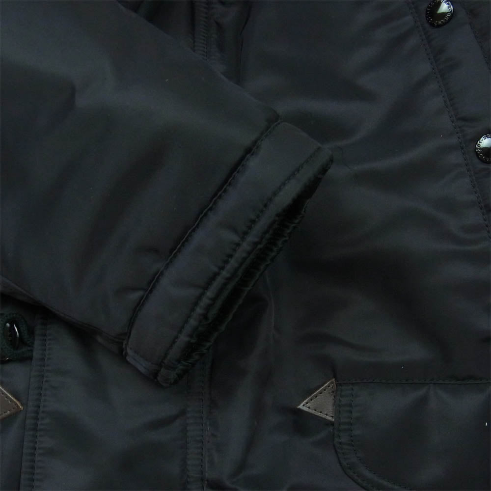 WTAPS ダブルタップス 16AW 162GWDT-JKM05 N-3B JACKET NYLON TWILL ミリタリー ナイロン ダウン ジャケット ダークネイビー系 M【新古品】【未使用】【中古】