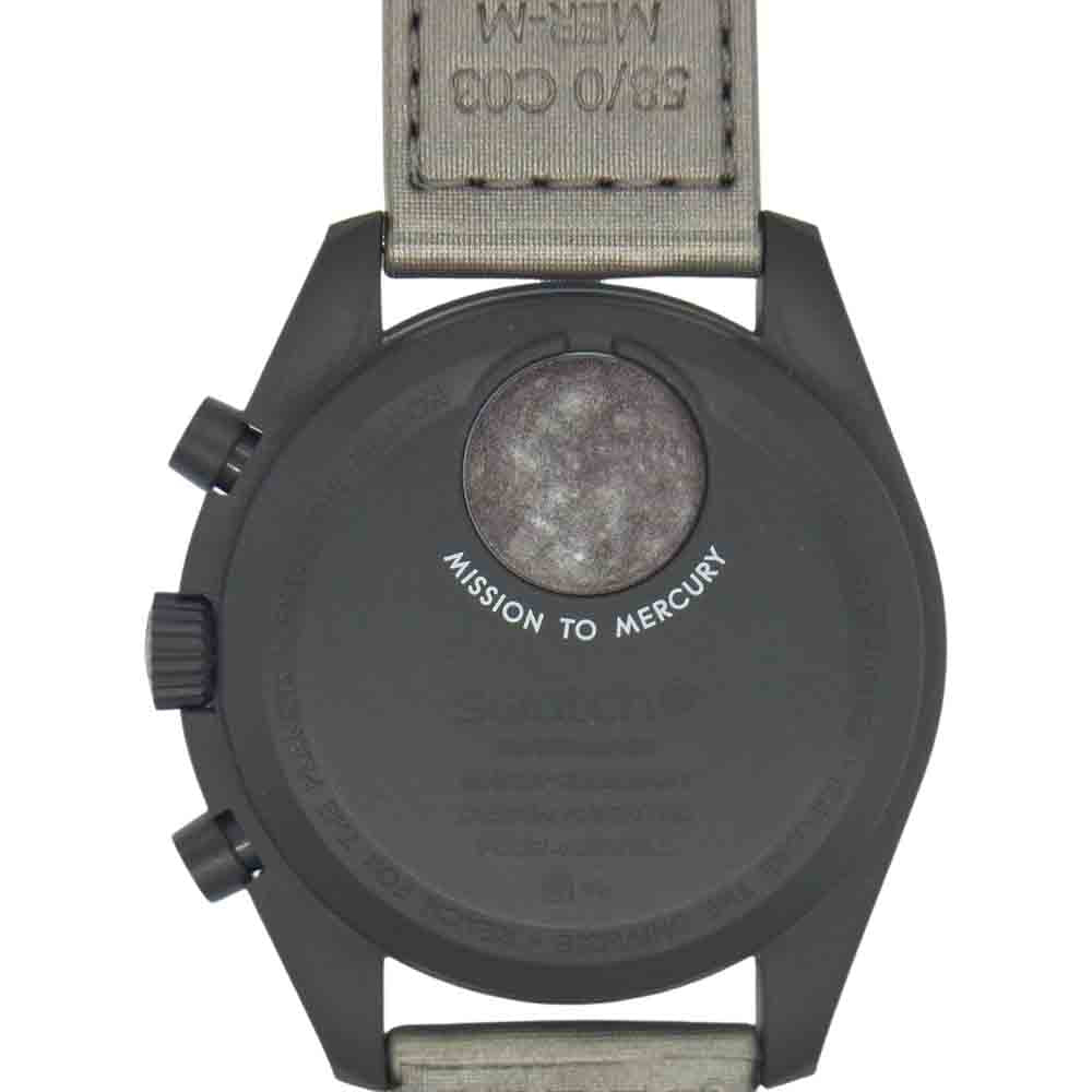 OMEGA オメガ × Swatch スウォッチ SO33A100 Moon Swatch ムーン スウォッチ ミッション トゥ マーキュリー【新古品】【未使用】【中古】