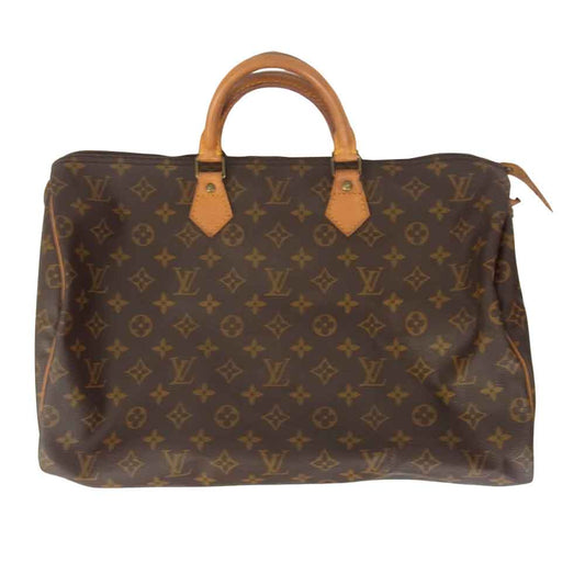 LOUIS VUITTON ルイ・ヴィトン M41522 モノグラム スピーディ40 ブラウン系【中古】