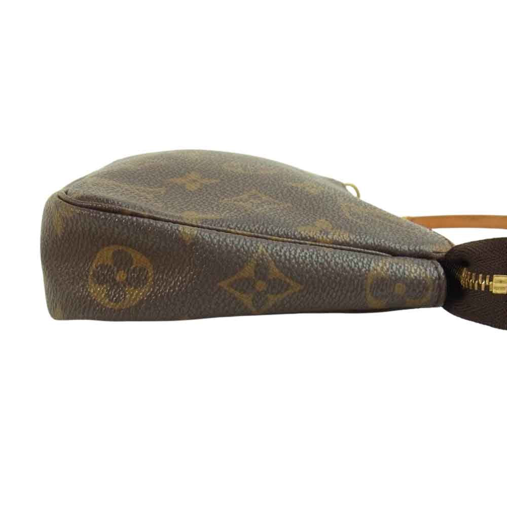 LOUIS VUITTON ルイ・ヴィトン M51980 モノグラム ポシェット アクセソワール ブラウン系【中古】