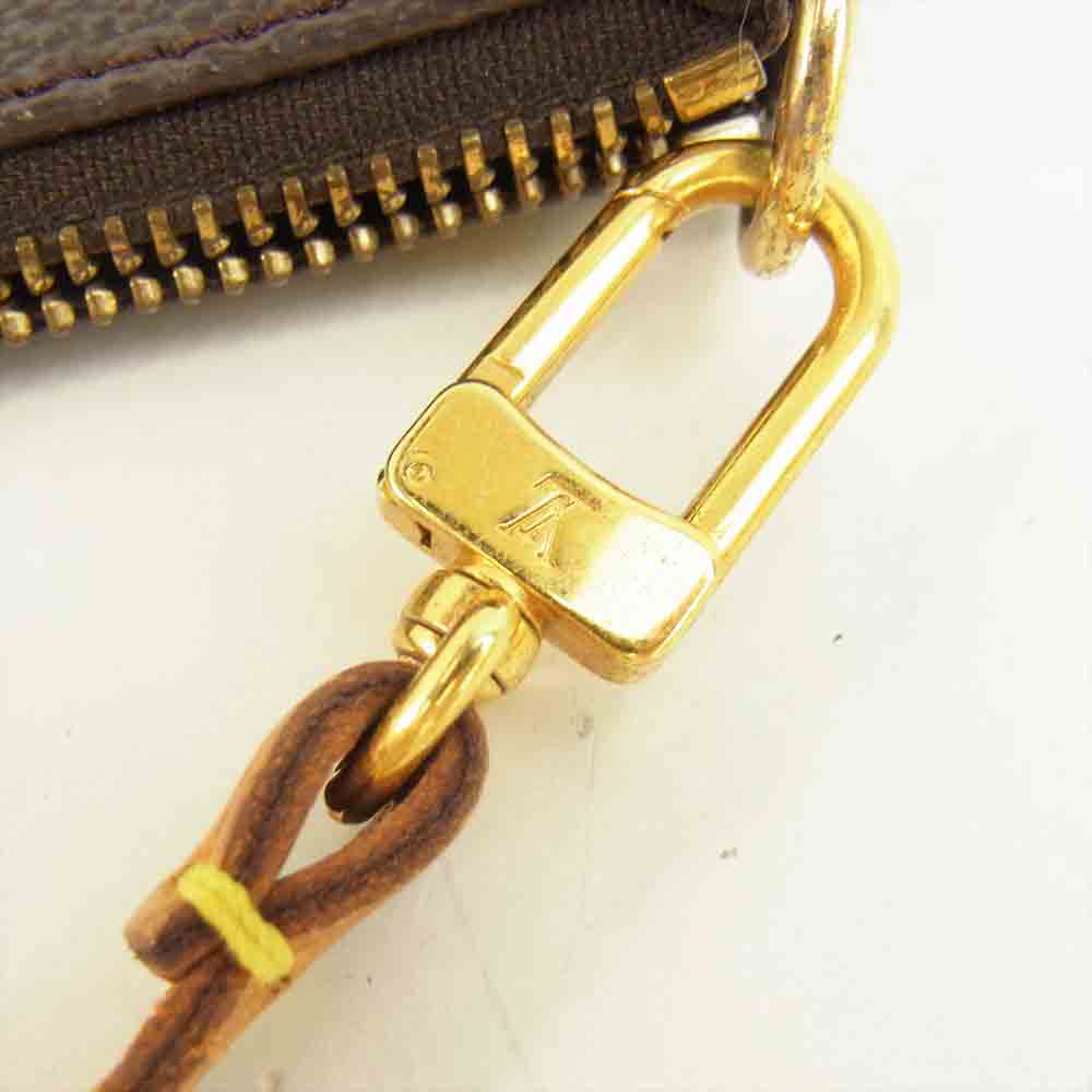LOUIS VUITTON ルイ・ヴィトン M51980 モノグラム ポシェット アクセソワール ブラウン系【中古】