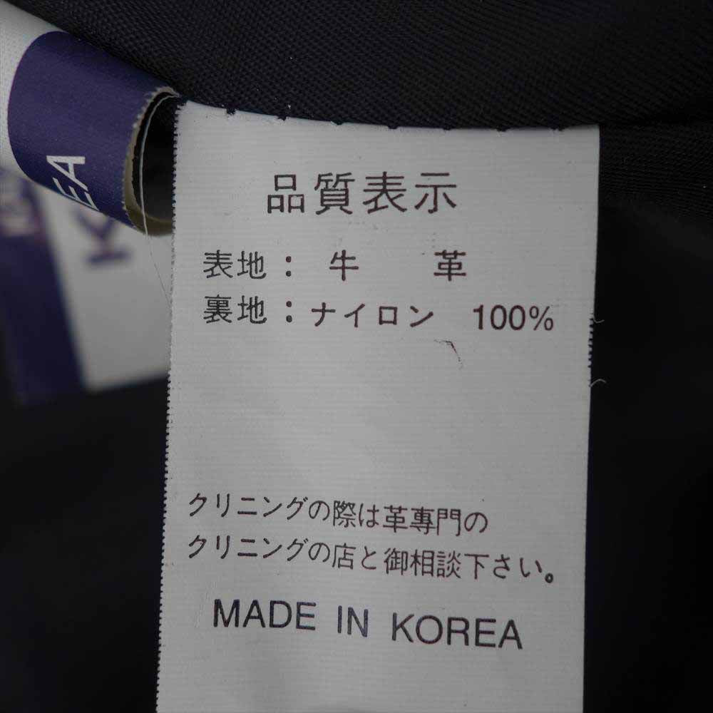KADOYA カドヤ KPXTS2-185 シングル ライダース ジャケット レザー ジャケット ブラック系 M【中古】