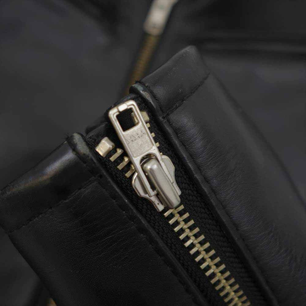 KADOYA カドヤ KPXTS2-185 シングル ライダース ジャケット レザー ジャケット ブラック系 M【中古】