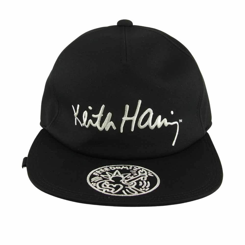 mastermind JAPAN マスターマインドジャパン 997-9282002 × KEITH HARING キース へリング CAP キャップ ブラック系 F【新古品】【未使用】【中古】