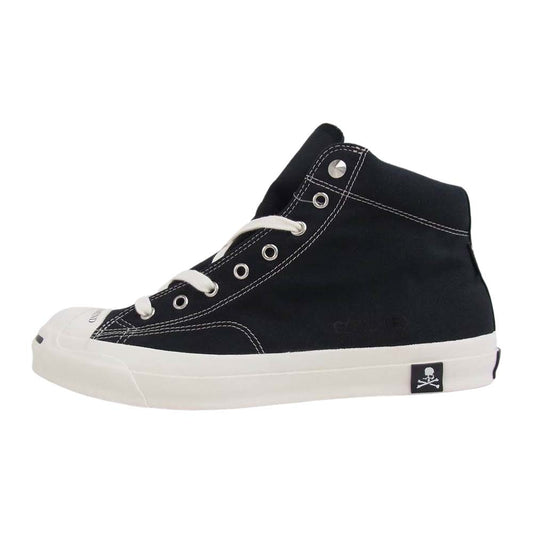 mastermind JAPAN マスターマインドジャパン CONVERSE JACK PURCELL GORE-TEX RH MID MID MMJ コンバース ジャックパーセル スニーカー 27.5cm ブラック系 9【新古品】【未使用】【中古】