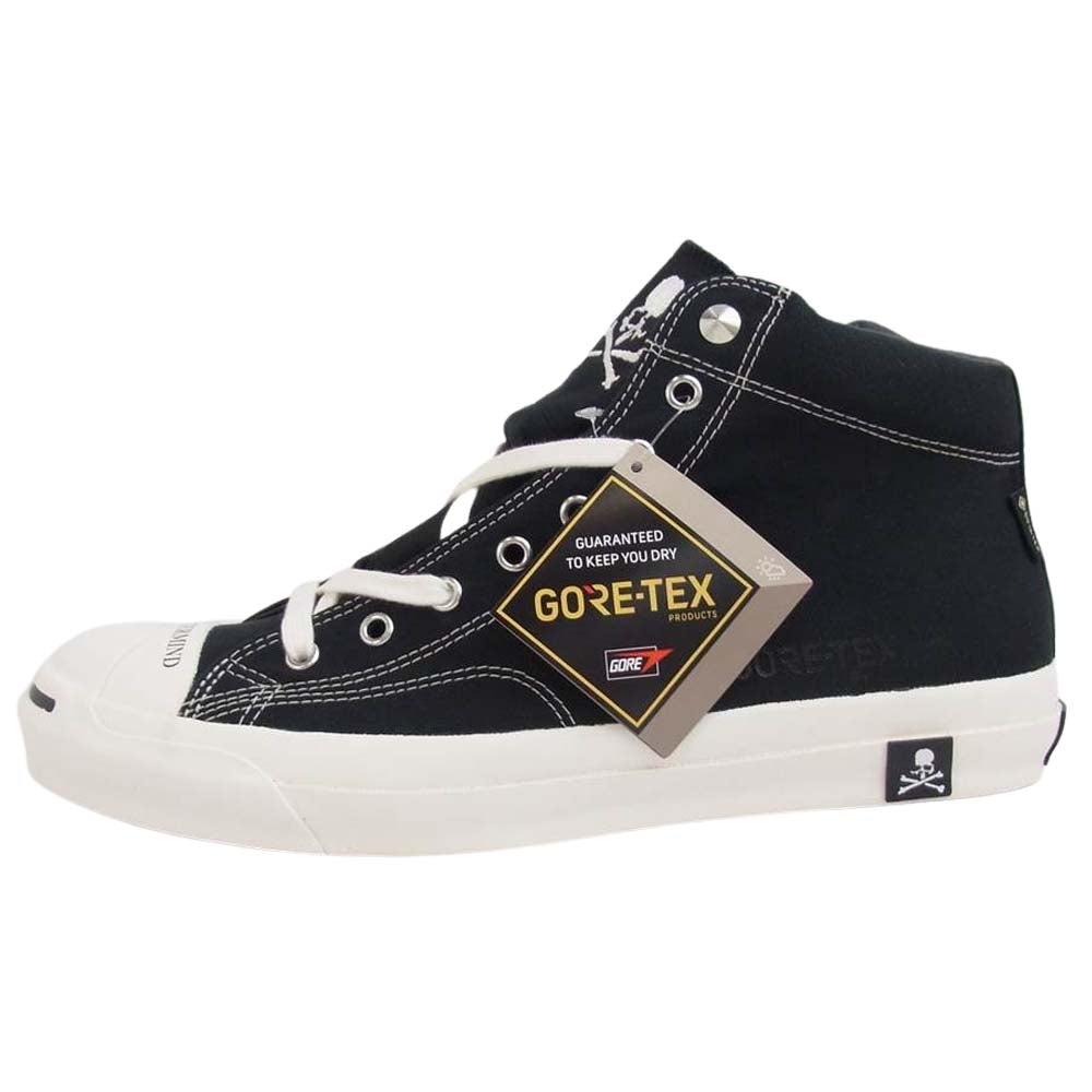 mastermind JAPAN マスターマインドジャパン CONVERSE JACK PURCELL GORE-TEX RH MID MMJ コンバース ジャックパーセル スニーカー 28cm ブラック系 9.5【新古品】【未使用】【中古】
