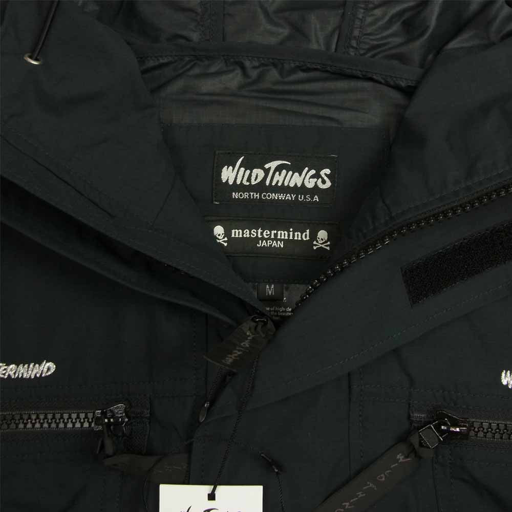 mastermind JAPAN マスターマインドジャパン 996-1211581 × WILDTHINGS ワイルドシングス マウンテン ジャケット ブラック系 M【新古品】【未使用】【中古】