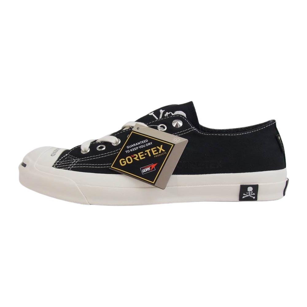 mastermind JAPAN マスターマインドジャパン CONVERSE JACK PURCELL GORE-TEX RH MMJ コンバース ジャックパーセル ローカットスニーカー ブラック系 9【新古品】【未使用】【中古】