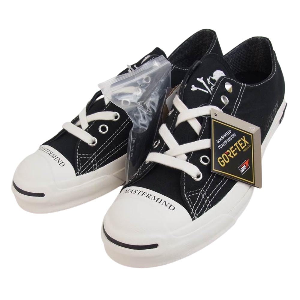 mastermind JAPAN マスターマインドジャパン CONVERSE JACK PURCELL GORE-TEX RH MMJ コンバース ジャックパーセル ローカットスニーカー ブラック系 9【新古品】【未使用】【中古】