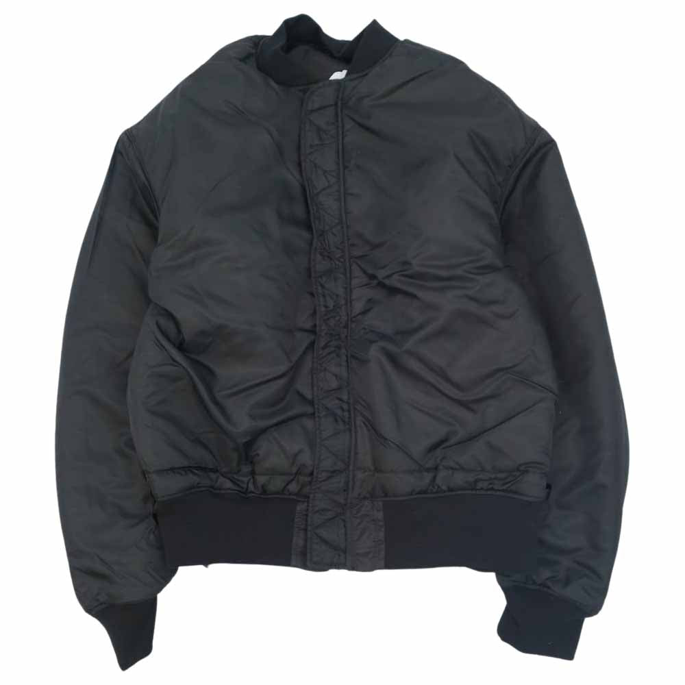 mastermind JAPAN マスターマインドジャパン 997-1211435 × ALPHA アルファ C2H4 TA1435-9060 BOMBER JACKET ボンバージャケット パープル ブラック系 パープル系 L【新古品】【未使用】【中古】