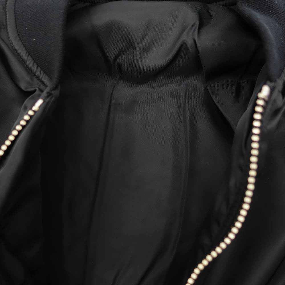 mastermind JAPAN マスターマインドジャパン 997-1211435 × ALPHA アルファ C2H4 TA1435-9060 BOMBER JACKET ボンバージャケット パープル ブラック系 パープル系 L【新古品】【未使用】【中古】