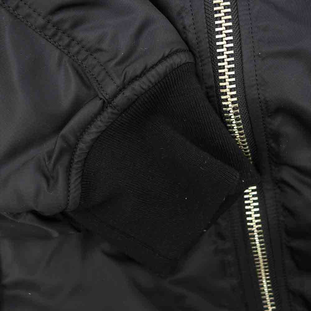 mastermind JAPAN マスターマインドジャパン 997-1211435 × ALPHA アルファ C2H4 TA1435-9060 BOMBER JACKET ボンバージャケット パープル ブラック系 パープル系 L【新古品】【未使用】【中古】