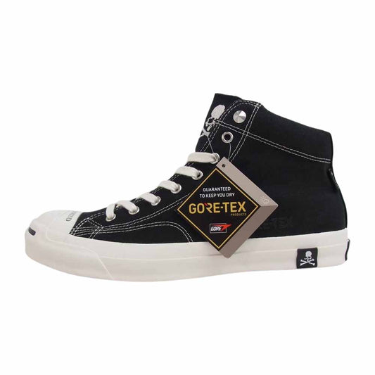 mastermind JAPAN マスターマインドジャパン CONVERSE JACK PURCELL GORE-TEX RH MID MMJ コンバース ジャックパーセル スニーカー 27.5cm ブラック系 9【新古品】【未使用】【中古】