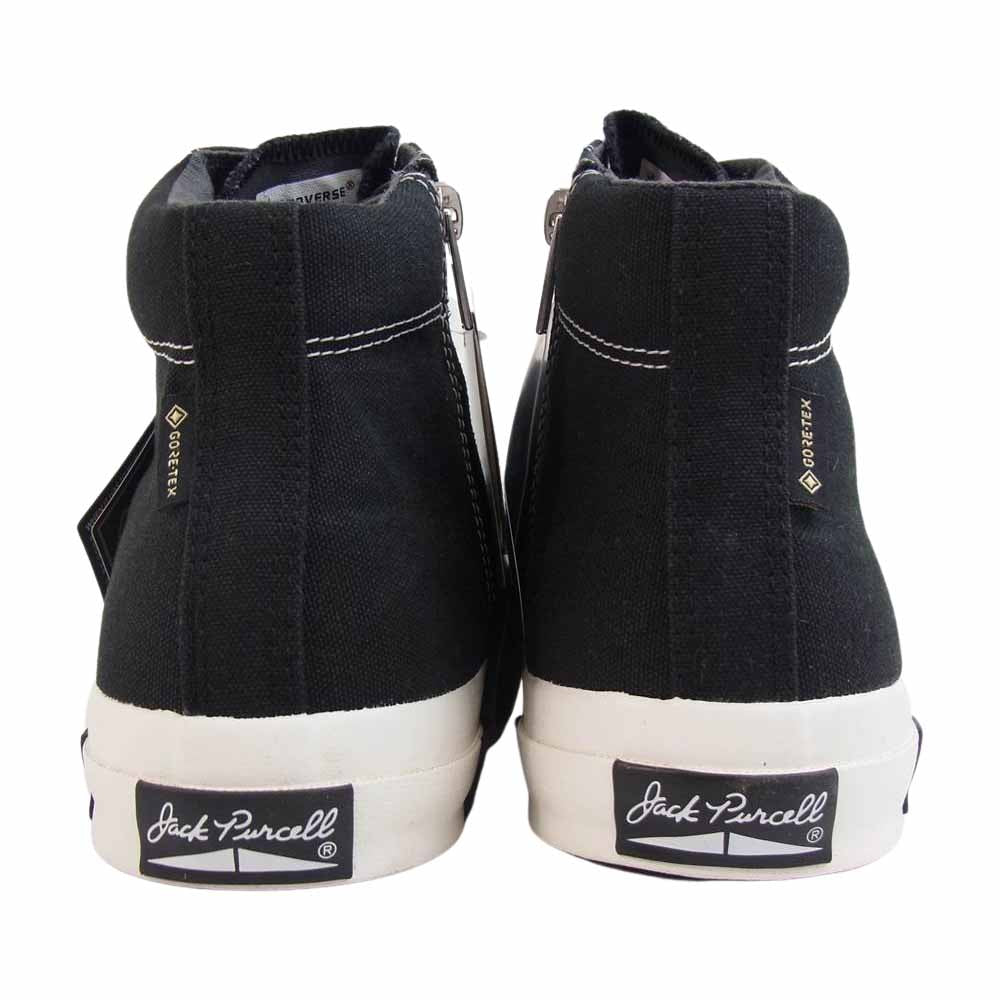 mastermind JAPAN マスターマインドジャパン CONVERSE JACK PURCELL GORE-TEX RH MID MMJ コンバース ジャックパーセル スニーカー 27.5cm ブラック系 9【新古品】【未使用】【中古】