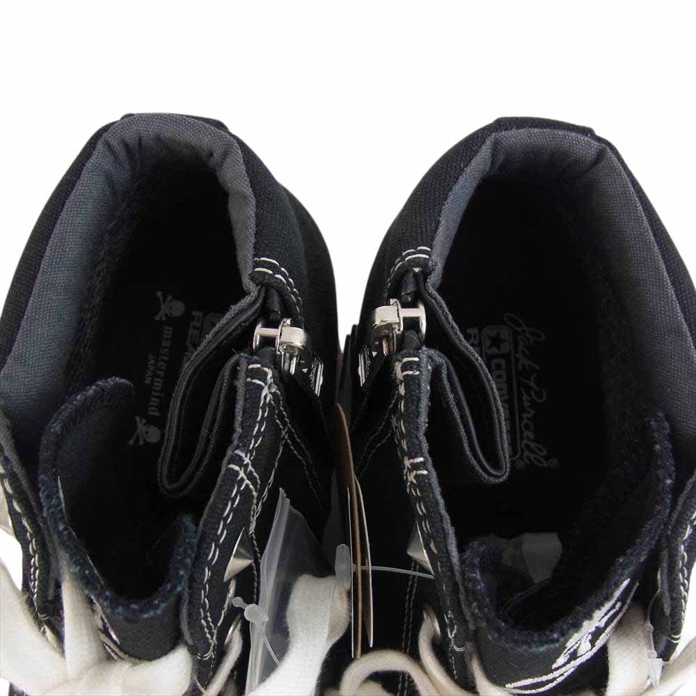 mastermind JAPAN マスターマインドジャパン CONVERSE JACK PURCELL GORE-TEX RH MID MMJ コンバース ジャックパーセル スニーカー 27.5cm ブラック系 9【新古品】【未使用】【中古】