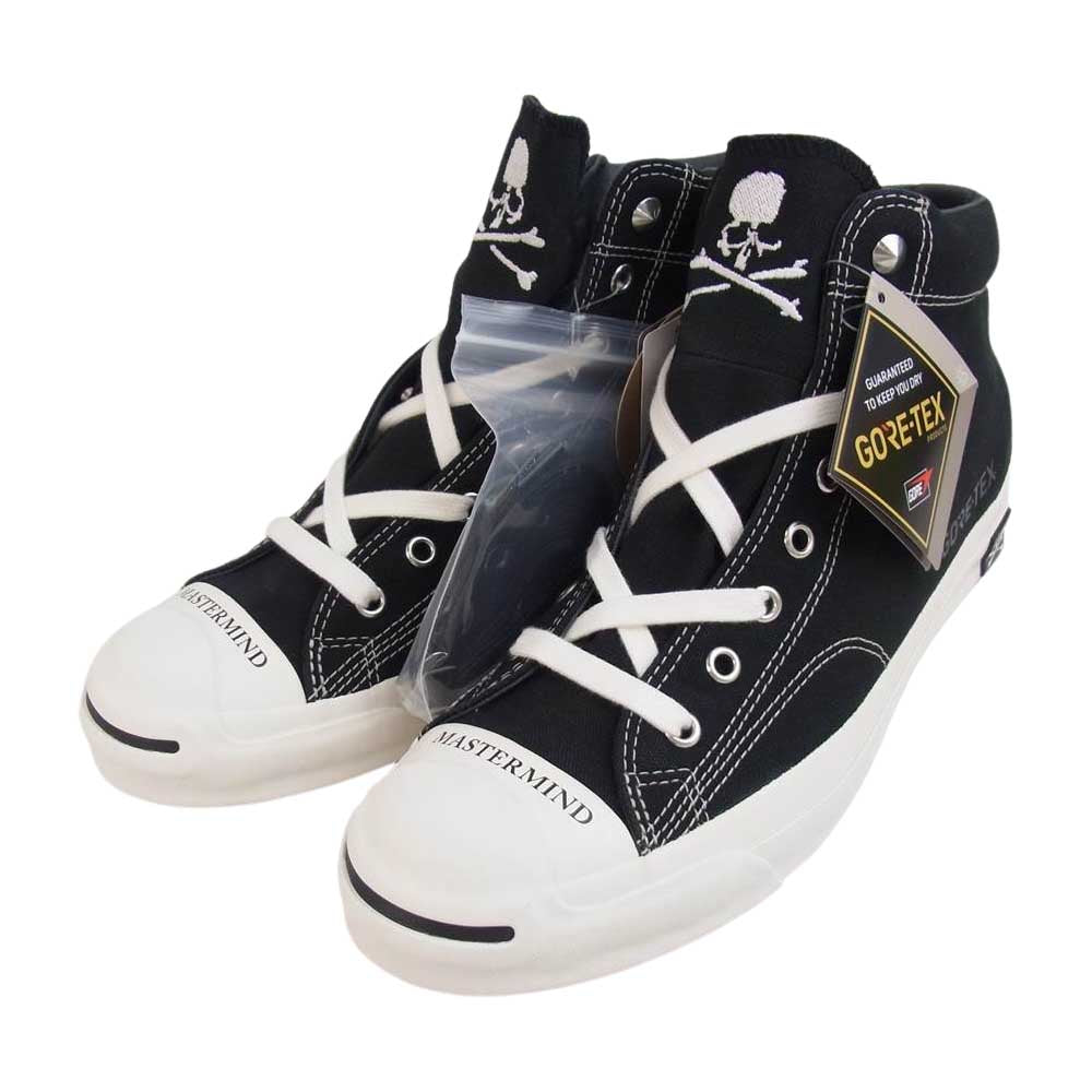 mastermind JAPAN マスターマインドジャパン CONVERSE JACK PURCELL GORE-TEX RH MID MMJ コンバース ジャックパーセル スニーカー 27cm ブラック系 8.5【新古品】【未使用】【中古】