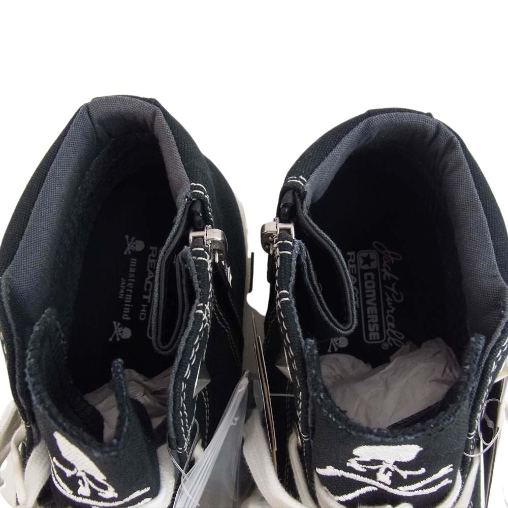 mastermind JAPAN マスターマインドジャパン CONVERSE JACK PURCELL GORE-TEX RH MID MMJ コンバース ジャックパーセル スニーカー 27cm ブラック系 8.5【新古品】【未使用】【中古】