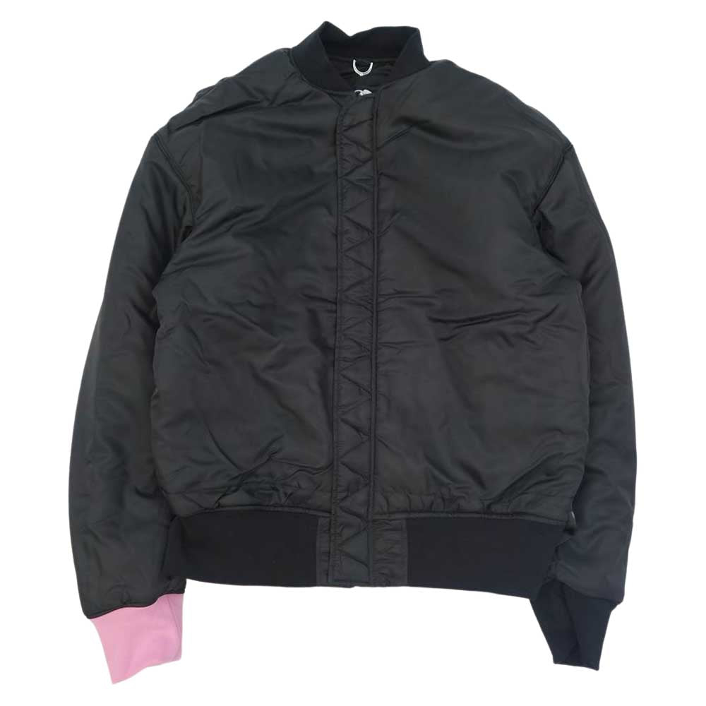 mastermind JAPAN マスターマインドジャパン 997-9211241 × ALPHA アルファ C2H4 TA1435-8041 BOMBER JACKET ボンバージャケット ピンク ブラック系 ピンク系 M【新古品】【未使用】【中古】
