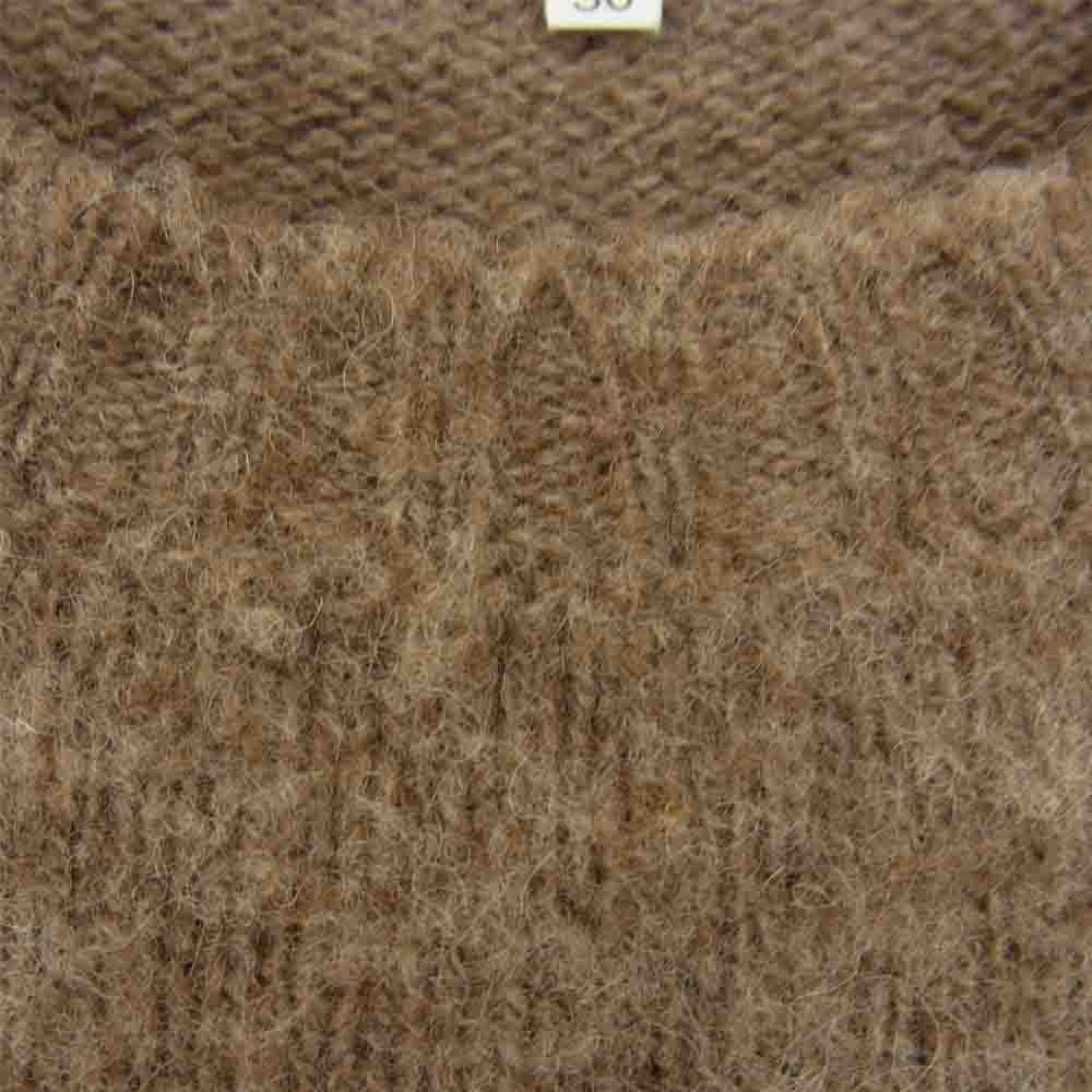 ローレンスジェイスミス ウール ニット セーター ベージュ ブラウン系 36【中古】