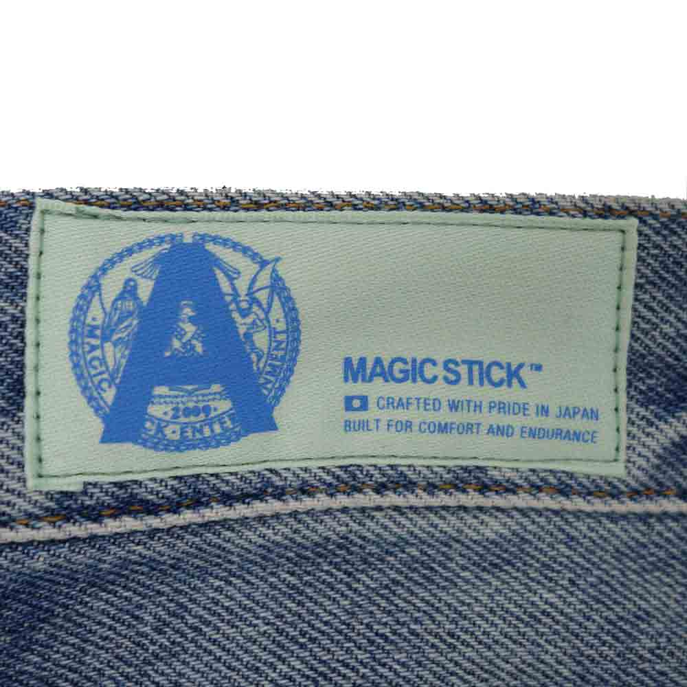 マジックスティック 22SS 22SS-MS2-011 TYPE 500 JEANS デニムパンツ ブルー系 MEDIUM【美品】【中古】