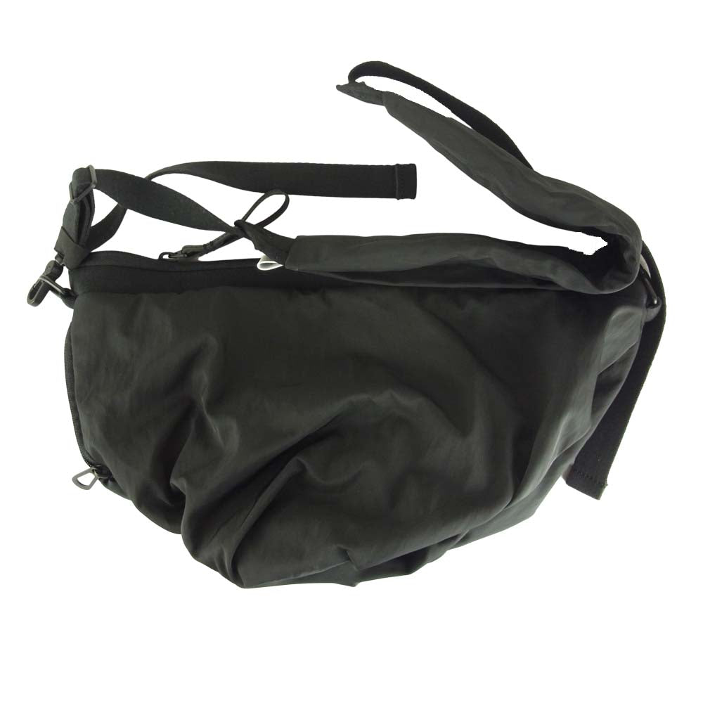 コートエシエル Orne Smooth Black ショルダーバッグ ボディバッグ メッセンジャーバッグ ブラック系【中古】
