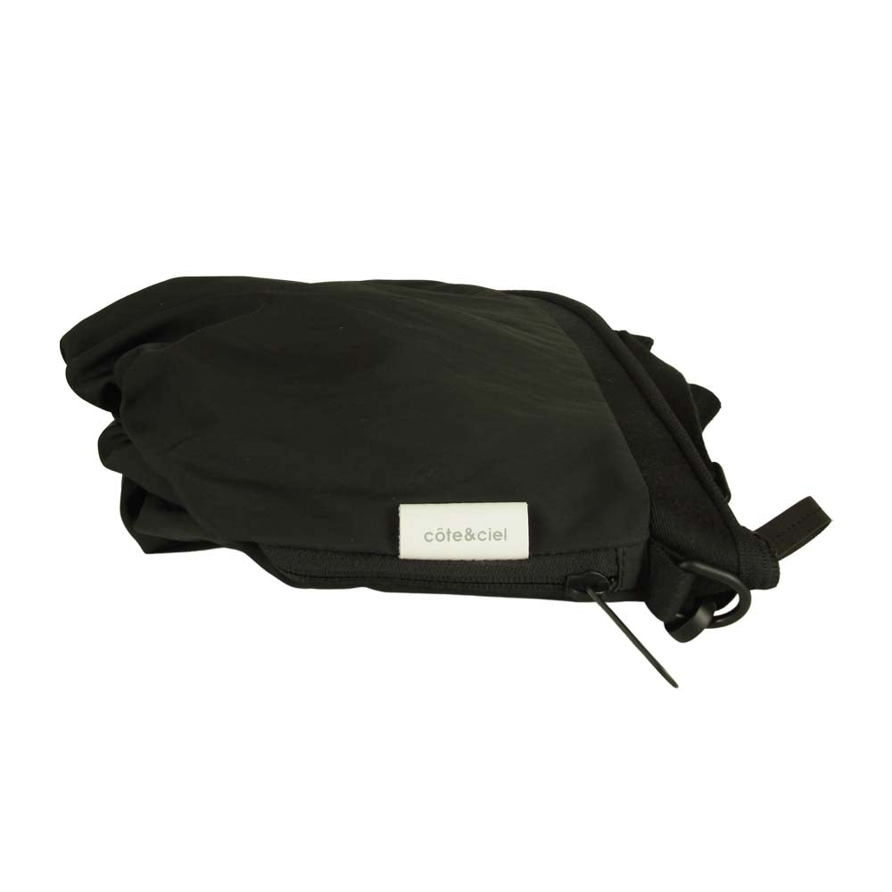 コートエシエル Orne Smooth Black ショルダーバッグ ボディバッグ メッセンジャーバッグ ブラック系【中古】